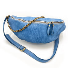 Load image into Gallery viewer, Bolsa Nova Handbags - Capri Leather Sling Bag: Mushroom
