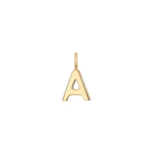 Load image into Gallery viewer, WJW - Permanent Jewelry 14K Solid Gold Initial Charms: Y
