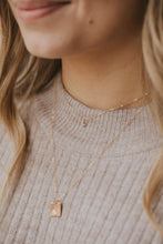 Load image into Gallery viewer, Hello Adorn - Solitaire Necklace: 14kt Gold Fill
