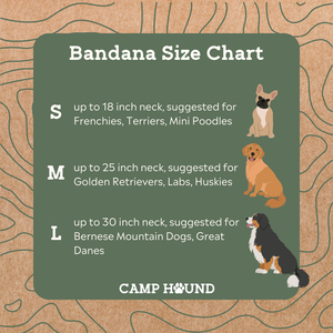 Camp Hound - Oakley Dog Bandana | Colorful Plaid Fall Flannel Pet Scarf