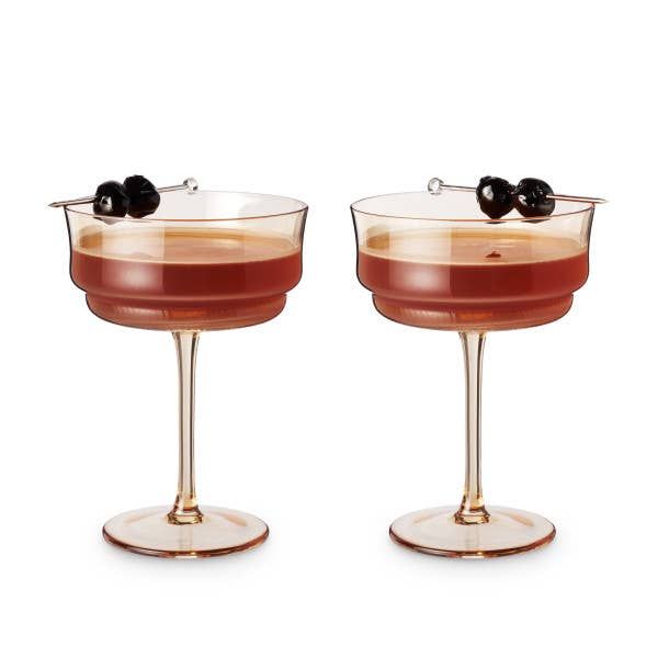 Twine Living - Tulip Cocktail Coupes - Set of 2