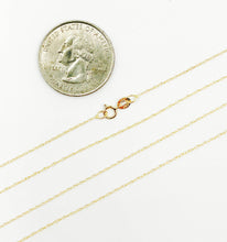 Load image into Gallery viewer, Tresor Jewelry Inc- 14K Solid Gold Rope Chain: 16 inch
