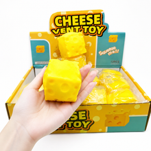 Load image into Gallery viewer, Golden Parrot - Mini Cheese Cube Squishy

