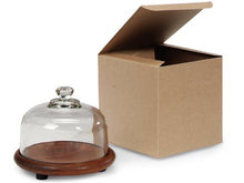 Load image into Gallery viewer, Nashville Wraps - Recycled Brown Kraft Gift Boxes: 100 Pack / 4x4x2"
