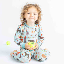 Load image into Gallery viewer, Emerson and Friends - Dogs Bark Pets Kids Bamboo Pajamas Toddler Sleep Set
