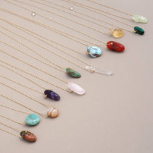 Load image into Gallery viewer, Britta Ambauen Jewelry - Feminist / Larimar Necklace
