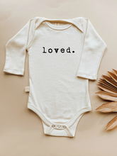 Load image into Gallery viewer, Tenth &amp; Pine - Loved Organic Cotton Baby Bodysuit
