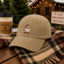 Load image into Gallery viewer, Coast Embroidery - Santa Embroidered Hat
