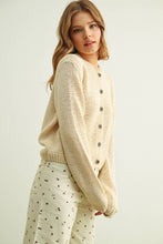 Load image into Gallery viewer, MIOU MUSE - BUTTON FRONT KNITTED CARDIGAN
