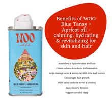 Load image into Gallery viewer, WOO World of Oils - WOO™  Blue Tansy + Apricot Oil
