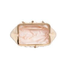 Load image into Gallery viewer, Urban Expressions - Triana Straw Frame Clutch - Natural
