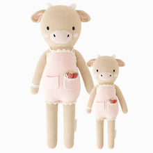Load image into Gallery viewer, cuddle+kind - Ava the cow (powder pink), gives 10 meals: Little - 13"
