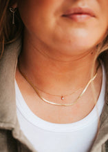 Load image into Gallery viewer, Hello Adorn - Solitaire Necklace: 14kt Gold Fill
