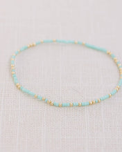 Load image into Gallery viewer, Coast and Cove - Goldie Sprinkle Beaded Bracelet- TEAL
