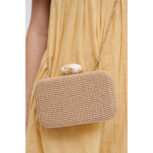Urban Expressions - Ezra Clutch Evening Bag - Natural