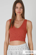 Load image into Gallery viewer, NIKIBIKI - Lace V Neck Tank Top ALL COLORS
