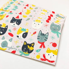 Load image into Gallery viewer, Honeyberry Studios - Winter Kitties Tiny Notes
