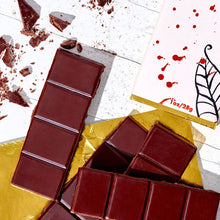 Load image into Gallery viewer, FINE &amp; RAW - Valentines 2025 1oz Sea Salt Chocolate Bar

