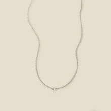 Load image into Gallery viewer, Made By Mary - Rolo Charm Necklace With Link Lock

