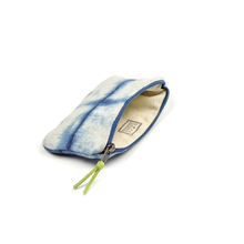 Load image into Gallery viewer, Gray Green Goods - Indigo Canvas Coin Purse
