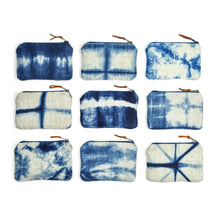 Load image into Gallery viewer, Gray Green Goods - Indigo Canvas Coin Purse
