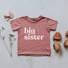 Load image into Gallery viewer, Gladfolk - Mauve Big Sister Kids Tee

