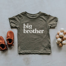 Load image into Gallery viewer, Gladfolk - Olive Big Brother Kids Tee
