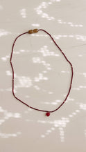 Load image into Gallery viewer, recycled lovers - 046 - Heart Pendant Necklace : Length 16"
