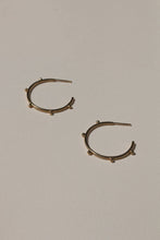 Load image into Gallery viewer, YEWŌ Collective - Small Bentu Hoops
