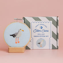 Load image into Gallery viewer, Cotton Clara - Seagull Cross Stitch Kit
