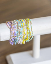 Load image into Gallery viewer, Coast and Cove - Goldie Sprinkle Beaded Bracelet- BLUE

