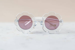 Babeehive Goods - Toddler & Kid Daisy Sunglasses- Clear