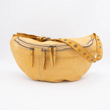 Load image into Gallery viewer, Bolsa Nova Handbags - Bella Large Leather Sling Bag: Cognac
