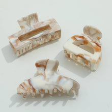 Load image into Gallery viewer, Adorro - Calacatta Gold S/M - Assorted Claw Clips: Assorted
