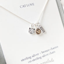 Load image into Gallery viewer, Marmalade Jewellery - Cat Sculpted charm: Bronze
