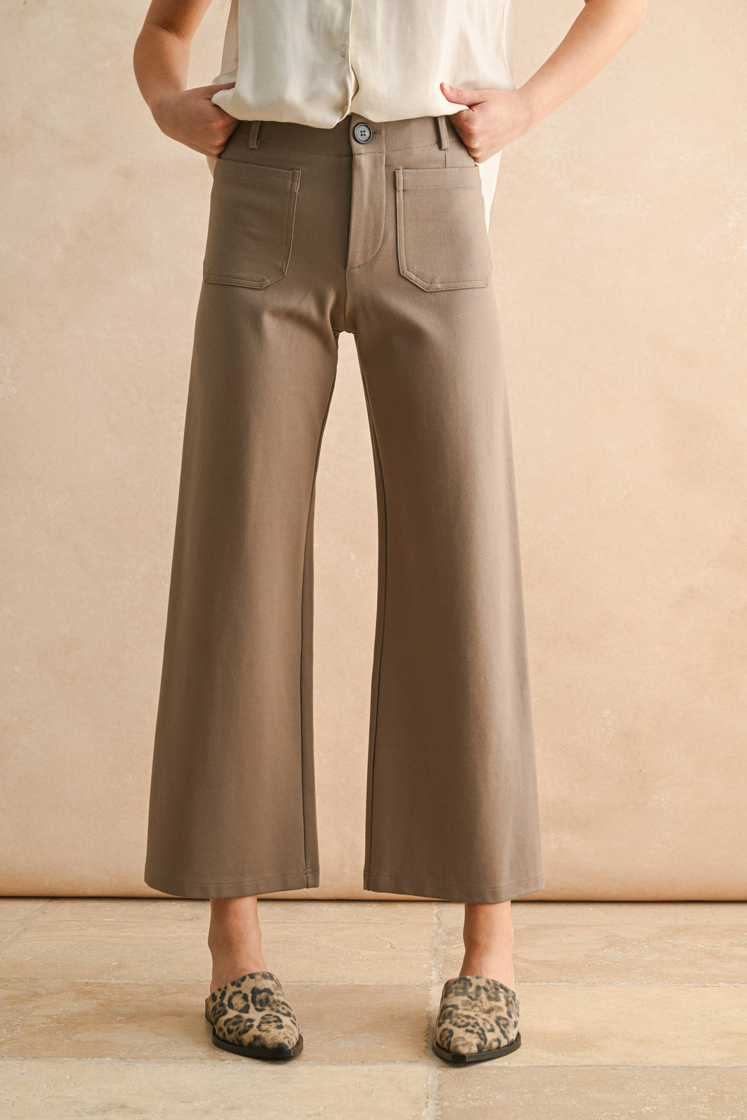 MIOU MUSE - POCKETS PONTE PANTS