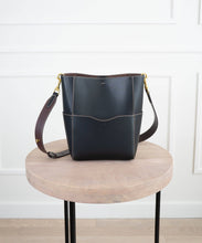 Load image into Gallery viewer, AALLYN - Jordan Bucket Bag - Tobacco/Silver

