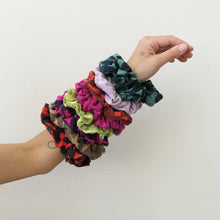 Load image into Gallery viewer, Jenny Pennywood - Zero Waste Scrunchie - Midnight &amp; Periwinkle
