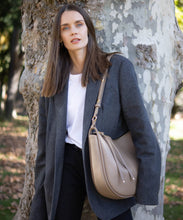 Load image into Gallery viewer, AALLYN - Marley Hobo - Leather: Biscotti
