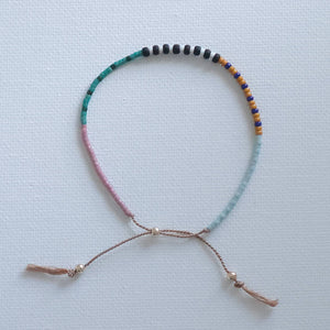 Hey Darling Collective - No. 127 Adjustable Beaded Bracelet