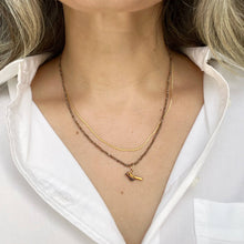 Load image into Gallery viewer, Sarah Cornwell - Tiger Eye Sparrow Bijou Charm
