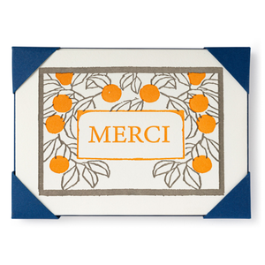 Archivist Gallery - Merci Oranges  | Notelet Card (5-Pack)