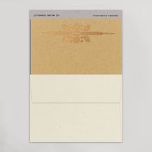 Load image into Gallery viewer, Hammerpress - Desert Sunrise Letterpress Writing Set (Kraft/ Paper Bag)
