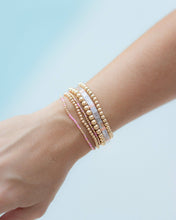 Load image into Gallery viewer, Coast and Cove - Goldie Sprinkle Beaded Bracelet- PINK
