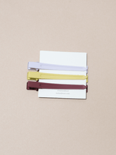 Load image into Gallery viewer, NAT + NOOR - Yarrow Hair Clips- Cacao
