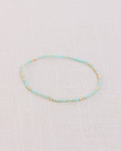 Load image into Gallery viewer, Coast and Cove - Goldie Sprinkle Beaded Bracelet- TEAL
