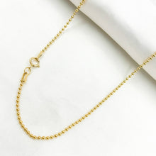 Load image into Gallery viewer, Tresor Jewelry Inc - 14k Gold Filled Ball Chain: 16 inch
