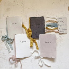 Load image into Gallery viewer, farmette - Single Vow book: Night / Lace
