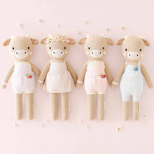 Load image into Gallery viewer, cuddle+kind - Ava the cow (powder pink), gives 10 meals: Little - 13"
