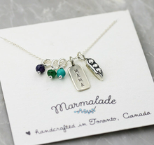 Load image into Gallery viewer, Marmalade Jewellery - Teeny Gemstone: Peruvian Opal / Gold filled

